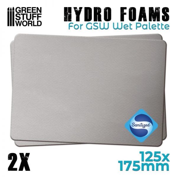 Green Stuff World   Paint Palettes Hydro Foams x2 - 8436574506839ES - 8436574506839
