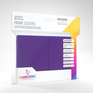 Gamegenic   SALE! Gamegenic Prime Sleeves Purple (100 pack) - GGS11021ML - 4251715402252