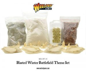 Warlord Games   Basing Kits Blasted Winter Battlefield Theme Set - WGS-BFT-01 - 5060393702900