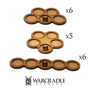Warcradle Scenics   Movement Trays Formation Movement Trays - 20mm - WSA690001 - 5060504867733