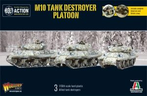 Bolt Action  United States of America (BA) US M10 Tank Destroyer Platoon - WGB-START-34 - 5060393703419