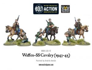 Warlord Games Bolt Action  Germany (BA) Waffen-SS Cavalry - WGB-LSS-15 - 5060393701545