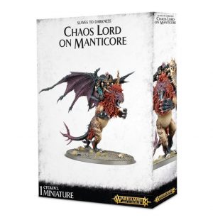Games Workshop (Direct) Age of Sigmar  Slaves to Darkness Chaos Lord on Manticore - 99120201053 - 5011921066872