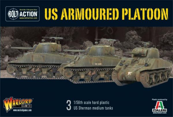 Warlord Games Bolt Action  United States of America (BA) US Armoured Platoon - WGB-START-15 - 5060393701088