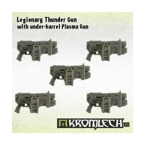 Kromlech   Legionary Conversion Parts Legionary Thunder Gun with under-barrel Plasma Gun (5) - KRCB136 - 5902216112957