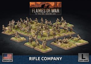 Battlefront Flames of War  United States of America US Rifle Company - UBX68 - 9420020246690
