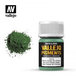 Vallejo   Pigments Vallejo Pigment - Chrome Oxide Green - VAL73112 - 8429551731126