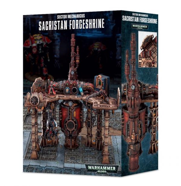 Games Workshop Warhammer 40,000  Imperial Knights Sector Mechanicus: Sacristan Forgeshrine - 99120199066 - 5011921098606