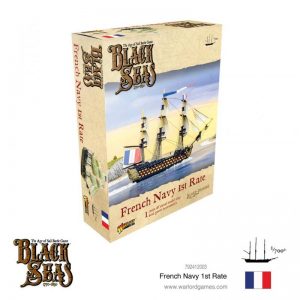 Warlord Games Black Seas  Black Seas Black Seas: French 1st Rate - 792412003 - 5060572505759