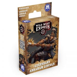 Warcradle Wild West Exodus   WWX: Legendary Abraham Lincoln - WEX121110006 - 5060504860710