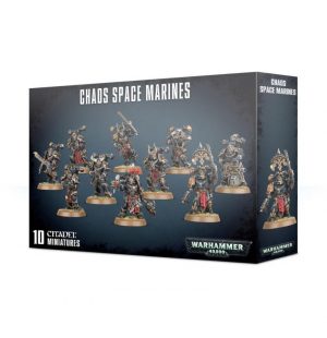Games Workshop Warhammer 40,000  Chaos Space Marines Chaos Space Marines Squad - 99120102172 - 5011921178254