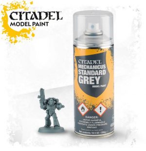Games Workshop   Spray Paint GW Spray: Mechanicus Standard Grey - 99209999073 - 5011921154555