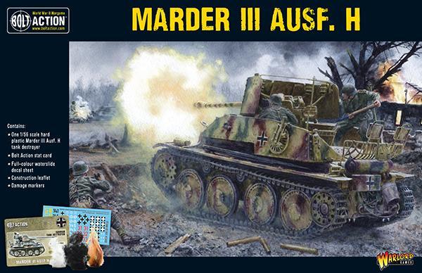 Bolt Action  Germany (BA) Marder III Ausf. H - 402012024 - 5060393708537