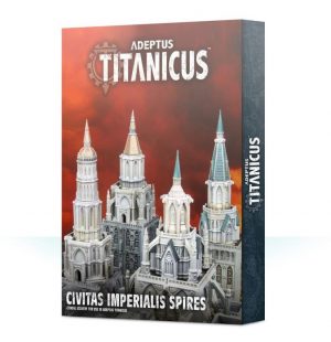 Games Workshop (Direct) Warhammer 40,000  Adeptus Titanicus Civitas Imperialis Spires - 99120399012 - 5011921122370