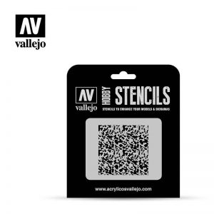 Vallejo   Stencils AV Vallejo Stencils - 1:72 Weathered Paint - VALST-AIR002 - 8429551986434