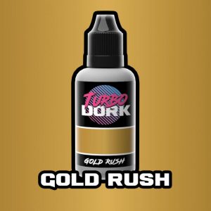 Turbo Dork   Turbo Dork Gold Rush Metallic Acrylic Paint 20ml Bottle - TDGORMTA20 - 631145995069