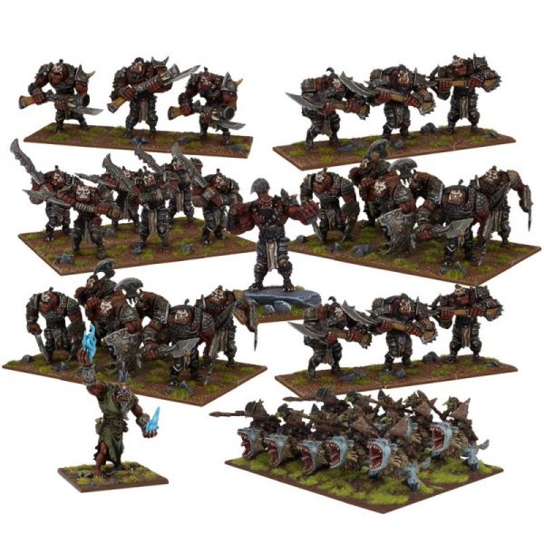 Mantic Kings of War  Ogres Ogre Mega Army - MGKWH108 - 5060469661193