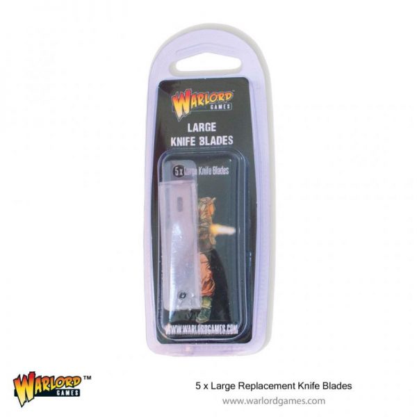 Warlord Games   Warlord Games Tools Large Replacement Knife Blades (5) - 843419913 - 5060572504110