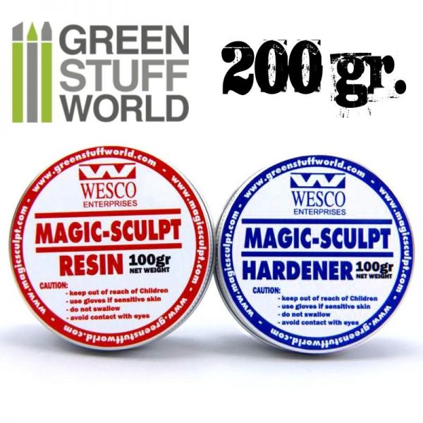 Green Stuff World   Modelling Putty & Green Stuff Magic Sculpt Putty 200gr - 8436554366842ES - 8436554366842