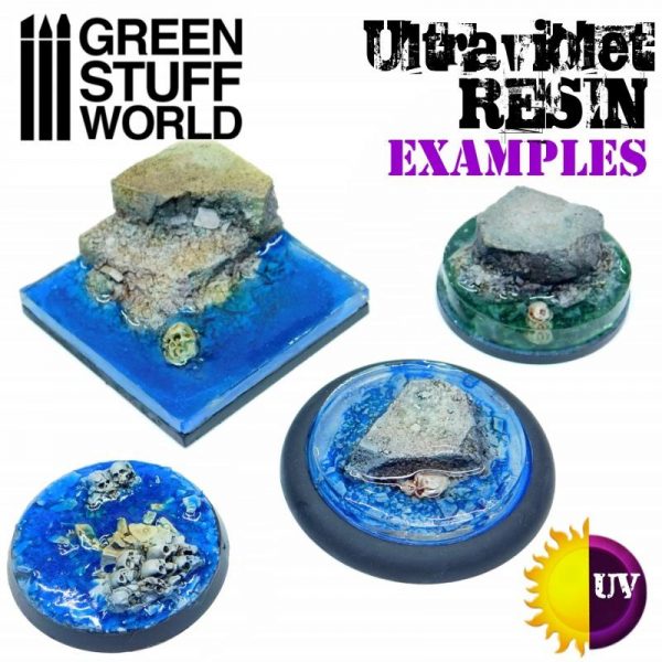 Green Stuff World   Ultraviolet Resin UV Resin 100ml - Water Effect - 8436574504040ES - 8436574504040