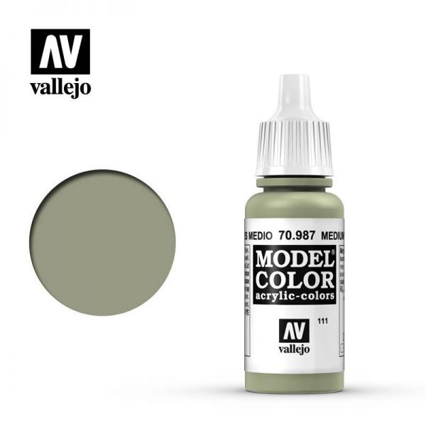 Vallejo   Model Colour Model Color: Medium Grey - VAL987 - 8429551709873