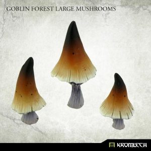 Kromlech   Misc / Weapons Conversion Parts Goblin Forest Large Mushrooms (3) - KRBK038 - 5902216118584