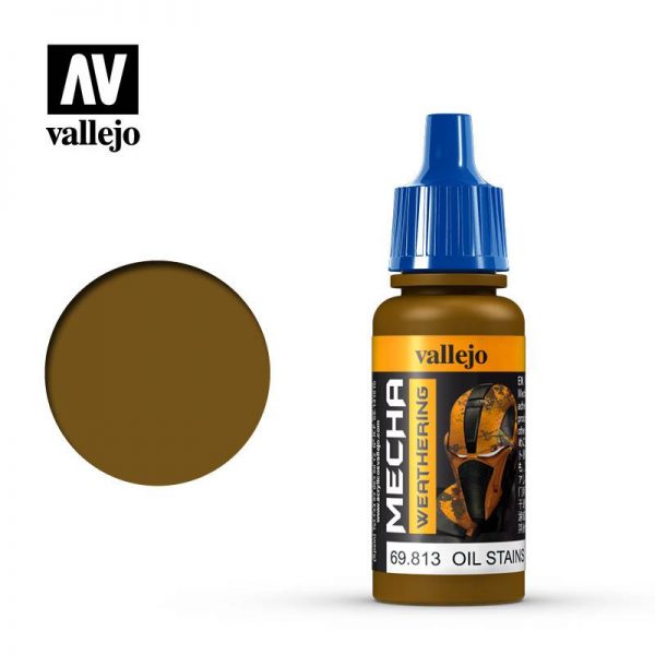 Vallejo   Mecha Colour Mecha Color 17ml - Oil Stains (Gloss) - VAL69813 - 8429551698139