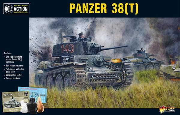 Bolt Action  Germany (BA) Panzer 38(t) - 402012031 - 5060393709138