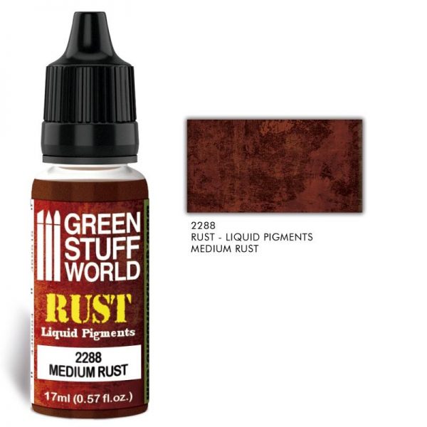 Green Stuff World   Liquid Pigments Liquid Pigments MEDIUM RUST - 8436574506471ES - 8436574506471