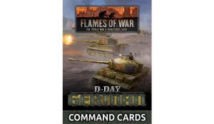Battlefront Flames of War  Germany D-Day - German Command Cards - FW263C - 9420020248298