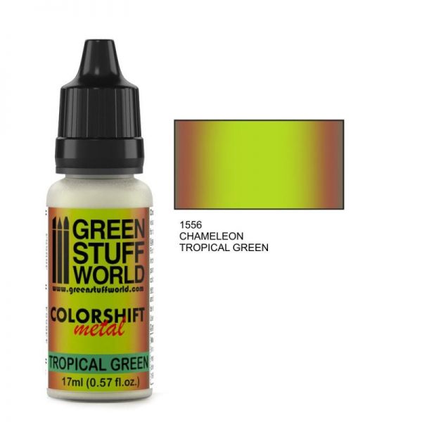 Green Stuff World   Chameleon Paints Chameleon TROPICAL GREEN - 8436554369553ES - 8436554369553