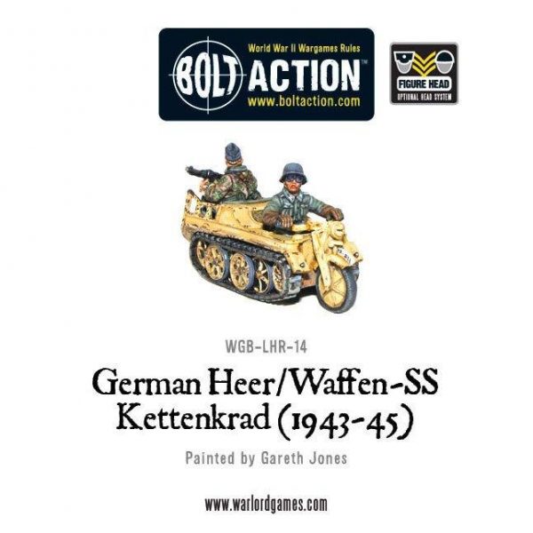 Warlord Games Bolt Action  Germany (BA) German Heer/Waffen-SS Kettenkrad - WGB-LHR-14 - 5060200846209