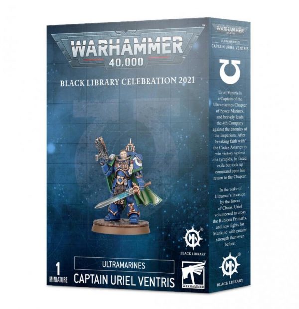 Games Workshop (Direct) Warhammer 40,000  Ultramarines Ultramarines Captain Uriel Ventris - 99120101289 - 5011921138968