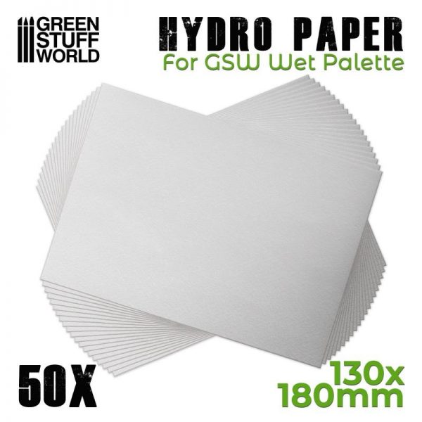 Green Stuff World   Paint Palettes Hydro Paper x50 - 8436574506846ES - 8436574506846
