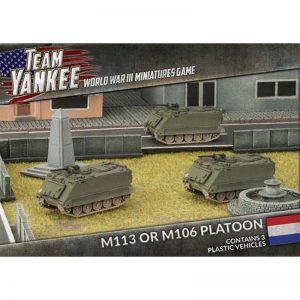 Battlefront Team Yankee  NATO Forces M113 or M106 Platoon - TDBX03 - 9420020239500