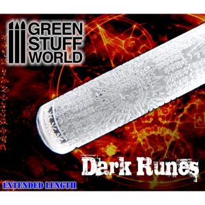 Green Stuff World   Rolling Pins Rolling Pin DARK RUNES - 8436554362790ES - 8436554362790