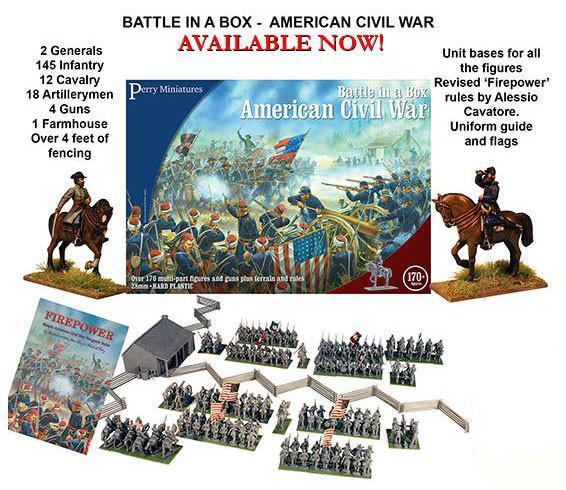 Perry Miniatures   Perry Miniatures American Civil War - Battle in a Box - BB1 - BB1