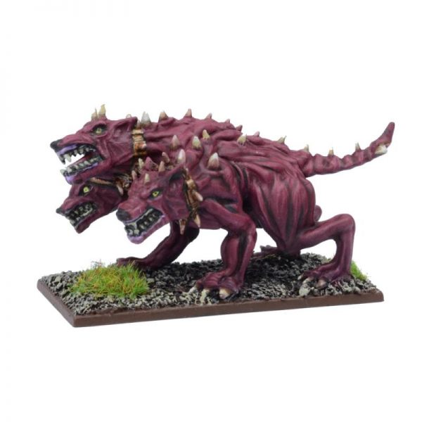 Mantic Kings of War  Forces of the Abyss Forces of the Abyss Hellhound Troop - MGKWA302 - 5060469660363