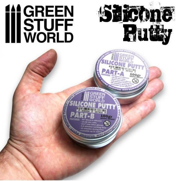 Green Stuff World   Mold Making Violet Silicone Putty 200gr - 8436554367832ES - 8436554367832