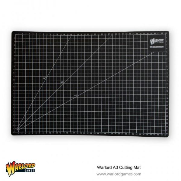 Games Workshop   Warlord Games Tools Warlord A3 Cutting Mat - 843419910 - 5060572504073