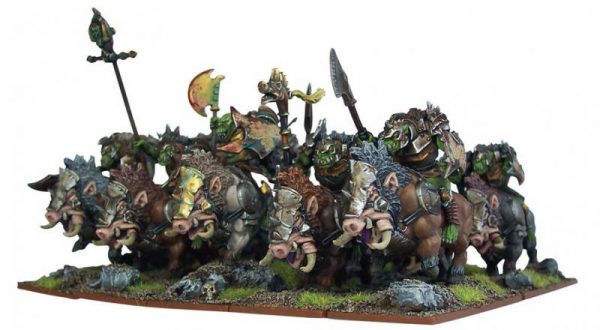 Mantic Kings of War  Orcs Orc Gore Riders - MGKWO60-1 - 5060208863123