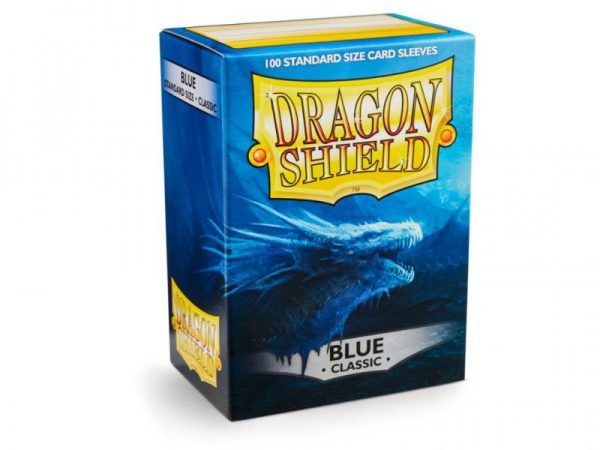 Dragon Shield   Dragon Shield Dragon Shield Sleeves Blue (100) - DS100BLU - 5706569100032