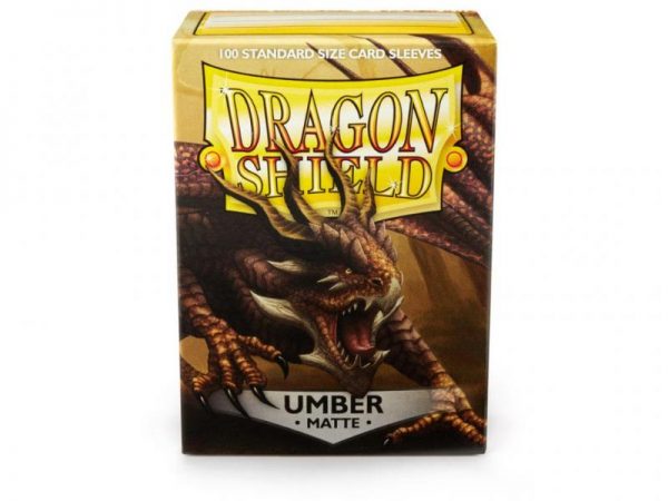 Dragon Shield   Dragon Shield Dragon Shield Sleeves Matte Umber (100) - DS100MU - 5706569110116