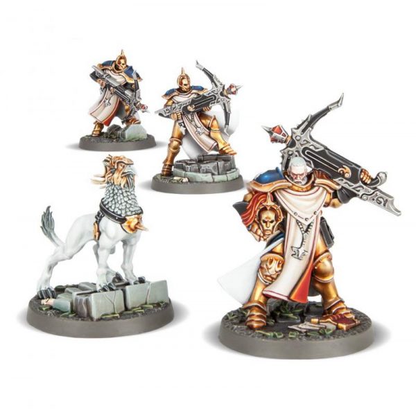 Games Workshop (Direct) Age of Sigmar  Stormcast Eternals Easy To Build: Castigators with Gryph Hound - 99120218033 - 5011921099313