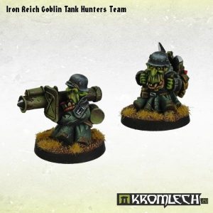 Kromlech   Orc Model Kits Iron Reich Goblin Tank Hunters Team - KRM081 - 5902216113220