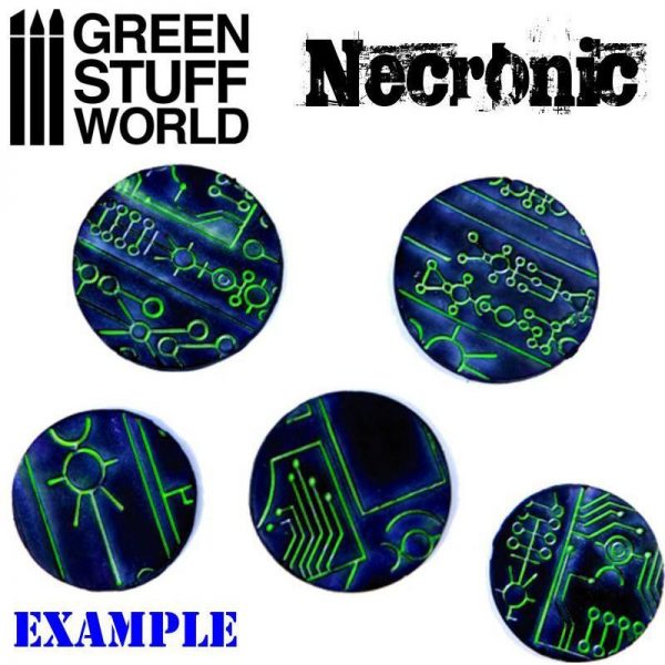 Green Stuff World   Rolling Pins Rolling Pin NECRONIC - 8436574500400ES - 8436574500400