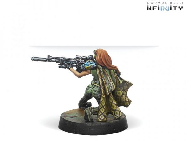 Corvus Belli Infinity  Non-Aligned Armies - NA2 Major Lunah, Ex-Aristeia! Sniper (Viral Sniper Rifle) - 280724-0656 - 2807240006568