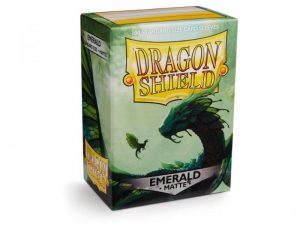 Dragon Shield   Dragon Shield Dragon Shield Sleeves Matte Emerald (100) - DS100ME - 5706569110369