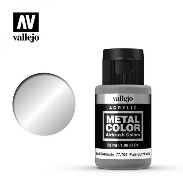 Vallejo   Metal Colour Metal Color - Pale Burnt Metal 32ml - VAL77704 - 8429551777049