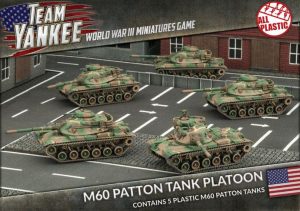 Battlefront Team Yankee  Americans M60 Patton Tank Platoon - TUBX11 - 9420020237117